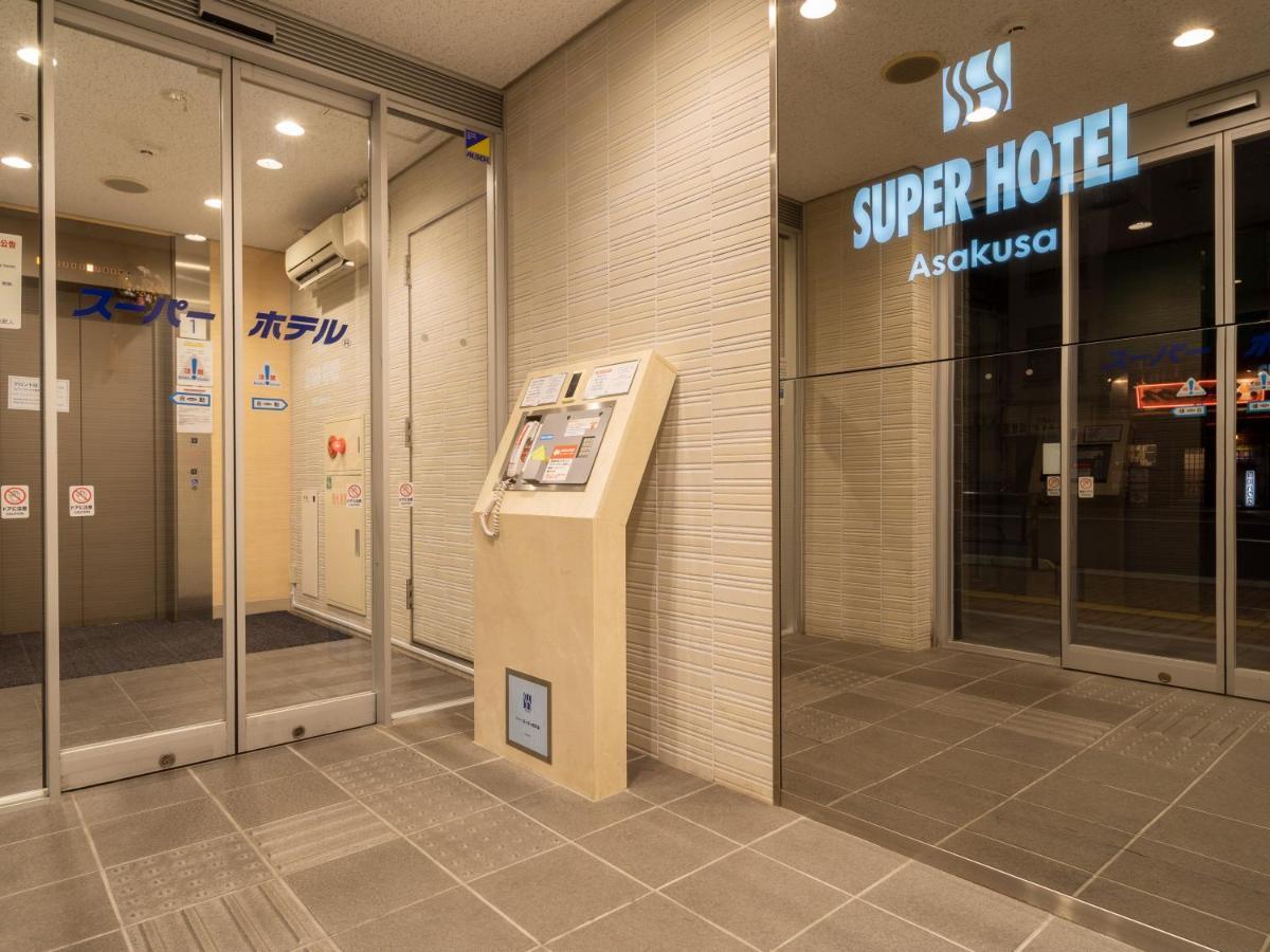 Super Hotel Asakusa Präfektur Tokio Exterior foto